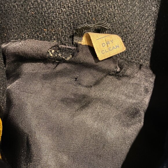 Vintage 1979 High School Varsity Jacket with NAUTICAL Sailor Hood Flap! Medium - Picture 15 of 16